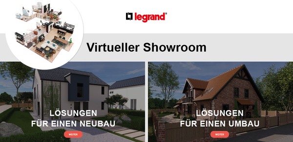 Virtueller Showroom bei Brückner Elektro und Trockenbau in Petersaurach