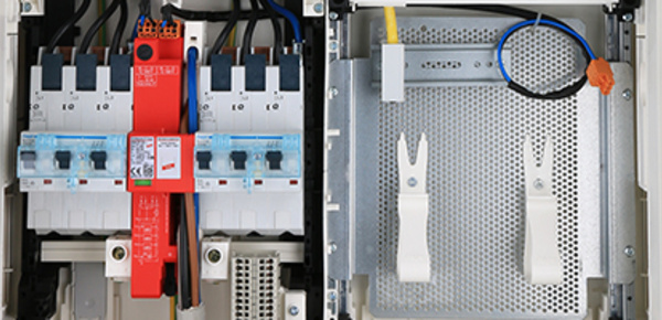 Hausanschluss, Zähler und Unterverteiler bei Brückner Elektro und Trockenbau in Petersaurach