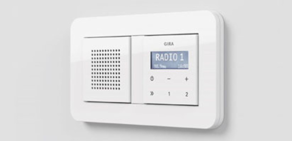 Gira Radio bei Brückner Elektro und Trockenbau in Petersaurach