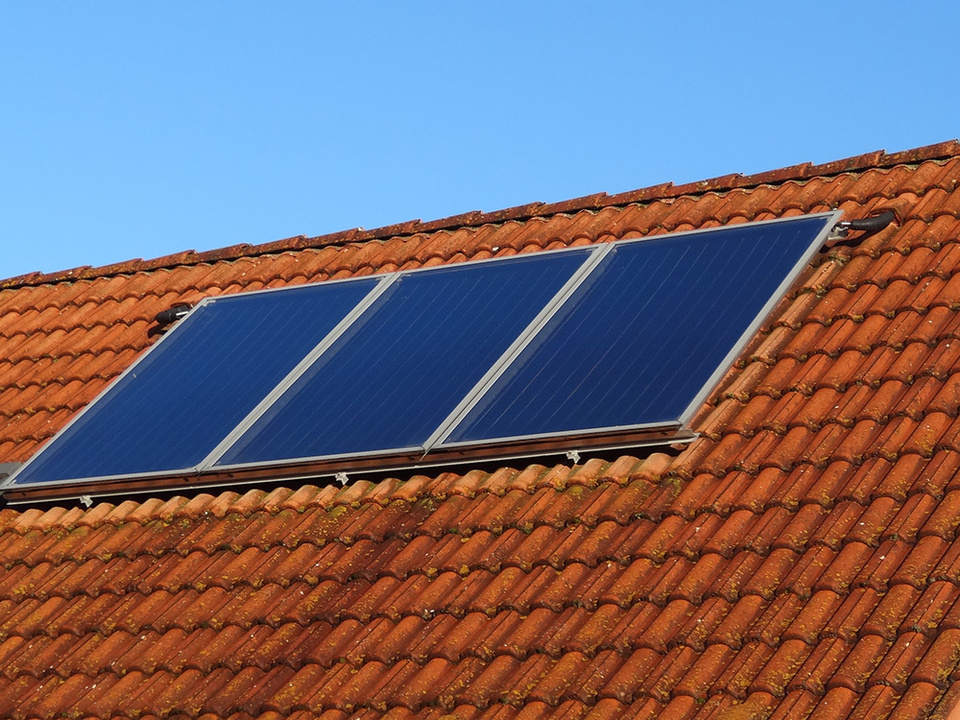 Solar Thermie bei Brückner Elektro und Trockenbau in Petersaurach